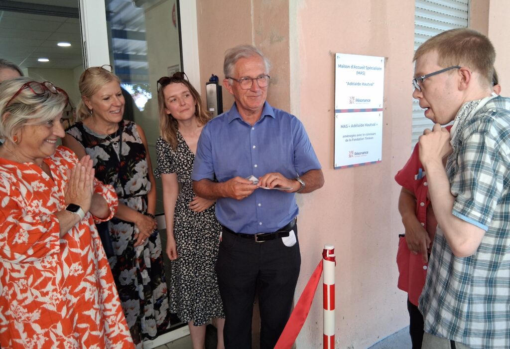 Inauguration de la MAS de jour « Adélaïde Hautval »