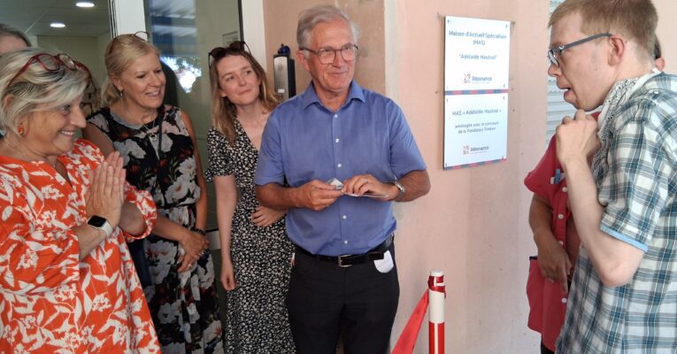 Inauguration de la MAS de jour « Adélaïde Hautval »